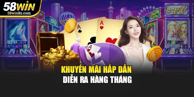 Khuyến mãi hấp dẫn diễn ra hàng tháng